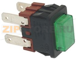 SWITCH 13x20 mm GREEN 