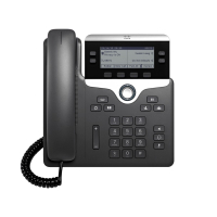 IP-телефон 12 В/DC, 2xGE (PoE), 4 линии, SIP/SCCP, 396x162 пкс, RJ-9 Cisco CP-7841-3PCC-K9