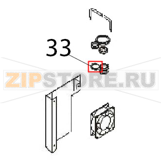 Top plate Angelo Po FM611E1 Top plate Angelo Po FM611E1Запчасть на деталировке под номером: 33