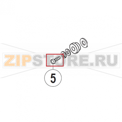 Screw Hobart UXT-10A                                                                              Screw Hobart UXT-10AЗапчасть на сборочном чертеже под номером: 5Название запчасти на немецком языке языке: Screw Hobart UXT-10A
