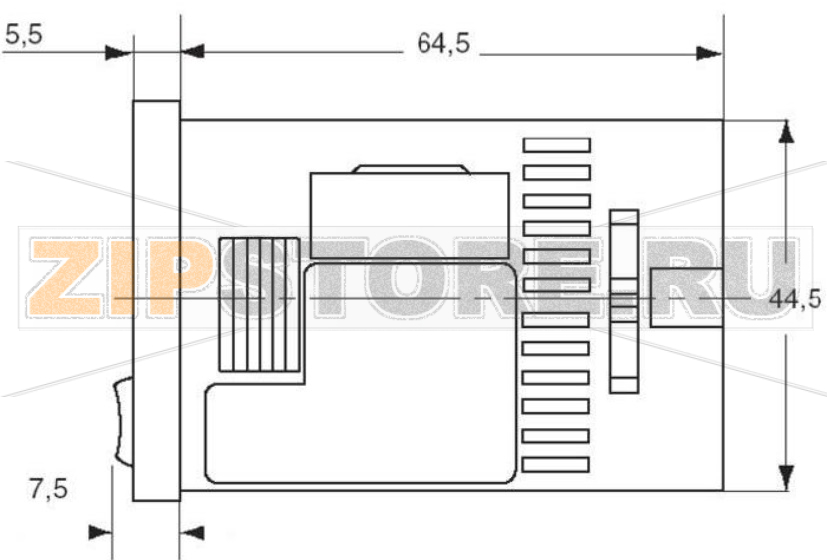 Реле времени цифровое 24 В/DC, 24 В/AC, 0.001 с-999.9 ч, 1 шт Panasonic LT4HT24ACSJ 
