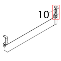 Curtain bracket (right) Scotsman B 7040