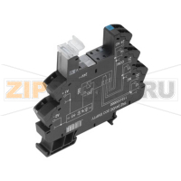 Разъём для реле Weidmüller TRZ 24VDC 2CO EMPTY