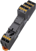 Розетка для 2 контактных реле R2G с пружинным зажимом, 10A Shenler SRC08-ST