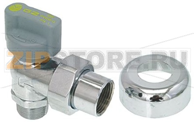 ELBOWED GAS VALVE 3/4 