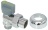 ELBOWED GAS VALVE 3/4