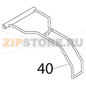 Handle Angelo Po 1A1PI2G Handle Angelo Po 1A1PI2GЗапчасть на деталировке под номером: 40