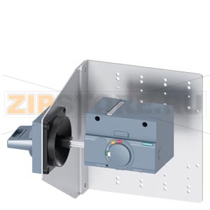 side wall mounted rot. operator standard IEC IP65 with mounting bracket accessory for: 3VA1 250 Siemens 3VA9257-0PK51 