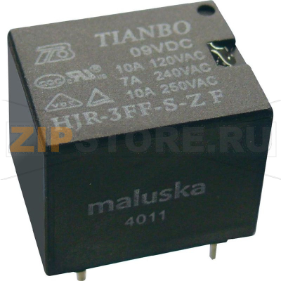 Реле электромагнитное 12 В/DC, 15 А, 1 шт Tianbo HJR-3FF-12VDC-S-ZF 