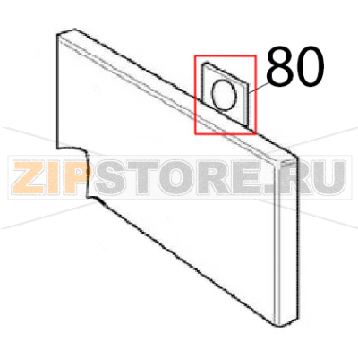 Flat bracket Angelo Po 31PIE6 Flat bracket Angelo Po 31PIE6Запчасть на деталировке под номером: 80
