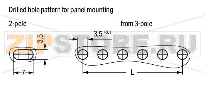 MCS MINI 2-conductor combi strip; 100% защита от неправильного подсоединения; Монтажные ножки; 1,5; Шаг контактов 3,5 мм; 4-пол.; 1,50 mm?; светло-серые Wago 734-364/008-000 