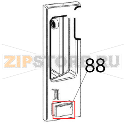 Slot cover Angelo Po FC241G Slot cover Angelo Po FC241GЗапчасть на деталировке под номером: 88