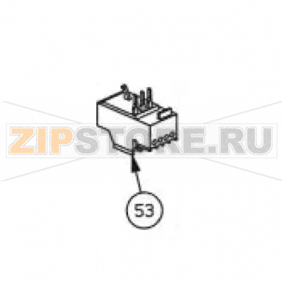 Thermal relays CB GV-35/42 Thermal relays CB GV-35/42

Запчасть на сборочном чертеже под номером: 53

Количество запчастей в устройстве: 1

Название запчасти CB на английском языке: Thermal relays CB GV-35/42