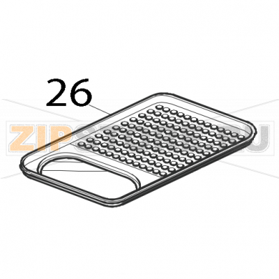 Filter, für korbtr.tisch Elettrobar Niagara 2150 Filter, für korbtr.tisch Elettrobar Niagara 2150Запчасть на деталировке под номером: 26