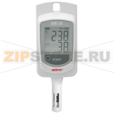Логгер данных температуры и влажности, беспроводной, от -30 до 60°C, от 0 до 100 % Ebro EBI 25-TH 