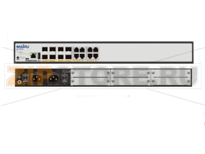 Маршрутизатор 2 Гб RAM, 8 Гб, 8 ядер, 1.2 ГГц, 8*GE combo Maipu MP3900X-06 
