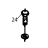 Bolt M.6x15 Fagor FI-120