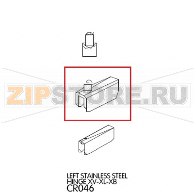 Left stainless steel hinge XV-XL-XB Unox XB 603 Left stainless steel hinge XV-XL-XB Unox XB 603Запчасть на деталировке под номером: 38Название запчасти на английском языке: Left stainless steel hinge XV-XL-XB Unox XB 603