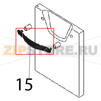 Handle Angelo Po 04WCP1EM Handle Angelo Po 04WCP1EMЗапчасть на деталировке под номером: 15