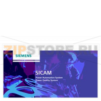SICAM PAS/PQS версия 8.1, опция ведомое устр. DNP, версия 3.00 для подключения к вышестоящим центрам (последов. и TCP/IP), указание относительно заказа: заказ только вместе с базовым компонентом SICAM PAS/PQS Full-сервер или DIP. Siemens 6MD9000-0CC07-8AA