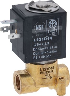 SOLENOID VALVE ASCO/SIRAI 2-WAY 220/240V 