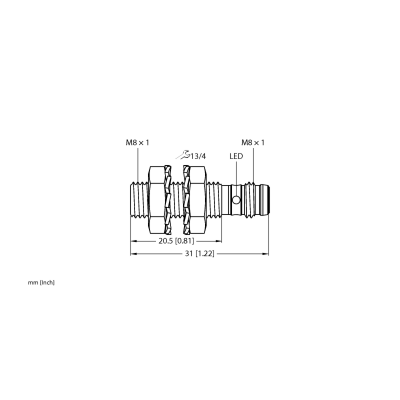 Датчик индуктивный Turck BI1.5-EG08K-AP6X-V1131 