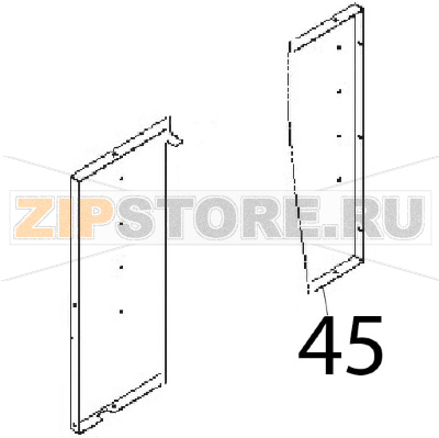 Fianco DX vano Angelo Po 2G1PE2E Fianco DX vano Angelo Po 2G1PE2EЗапчасть на деталировке под номером: 45