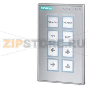 SIPLUS HMI, кнопочная панель KP8 PN, рабочая температура -25 ... +60&amp;#176;C, со стойким покрытием, на основе 6AV3688-3AY36-0AX0 Siemens 6AG1688-3AY36-2AX0 