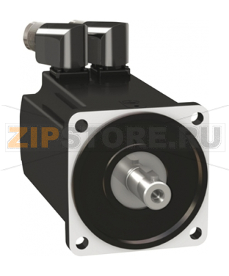 Двигатель 100 мм, 6.2 Нм, IP65, 1700 Вт, без шпонки Schneider Electric BMH1002P27A2A 
