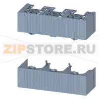 АКСС.ДЛЯ ПРЕДОХР.РАЗЪЕДИНИТЕЛЯ ДЛЯ NH1 CABLE CONNECTION COVER 1X TOP AND 1X BOTTOM Siemens 3NP1943-1CB00