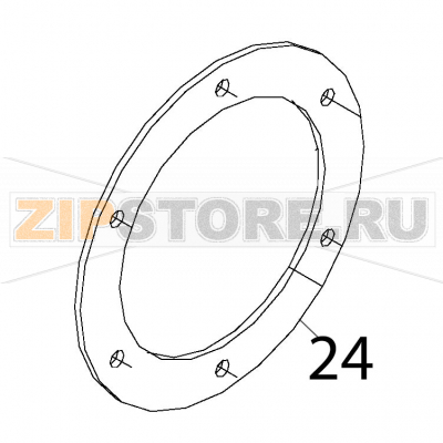 Manifold seal Fagor VG-201 Manifold seal Fagor VG-201Запчасть на деталировке под номером: 24Название запчасти Fagor на английском языке: Manifold seal VG-201.