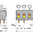 PCB terminal block; push-button; 2.5 mm; Pin spacing 7.5/7.62 mm; 24-pole; suitable for Ex-e applications; CAGE CLAMP®; commoning option; 2,50 mm; light gray Wago 257-574/000-009/999-950 - PCB terminal block; push-button; 2.5 mm; Pin spacing 7.5/7.62 mm; 24-pole; suitable for Ex-e applications; CAGE CLAMP®; commoning option; 2,50 mm; light gray Wago 257-574/000-009/999-950