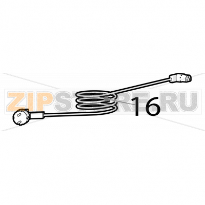 Cable Zumex Soul Series 2 Cable Zumex Soul Series 2Запчасть на деталировке под номером: 16