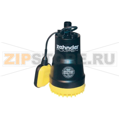 Насос погружной для откачивания стоков, 7000 л/ч, 6 м Zehnder Pumpen 13181 