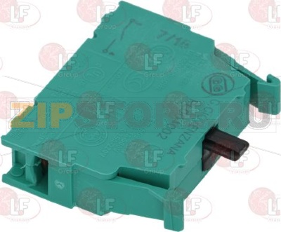 ЗАПАСНОЙ КОНТАКТ 16А 250В, ЗЕЛЕНЫЙ 