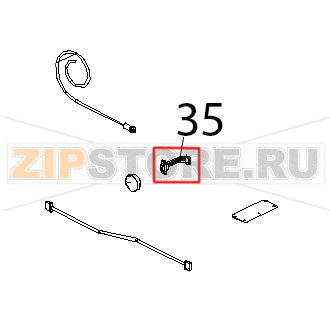 Cavo colleg. scheda-connett. DB9F Unox XV 703G Cavo colleg. scheda-connett. DB9F Unox XV 703GЗапчасть на деталировке под номером: 35