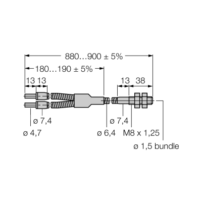 Световод Turck BT13SM8 