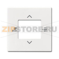 Накладка на терморегулятор, 6109/03-84-500, белый ABB 2CKA006155A0063