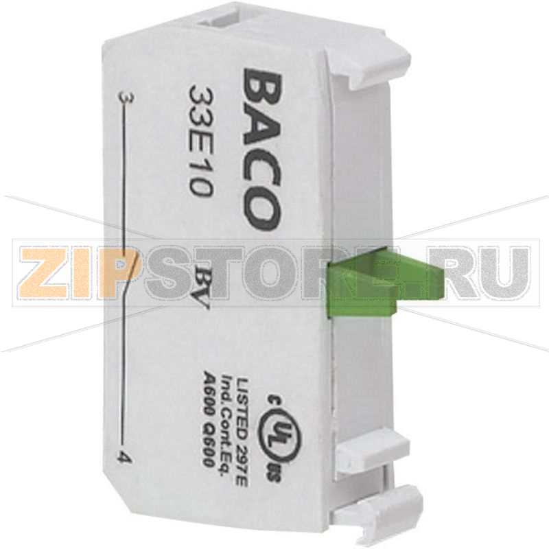 Элемент контактный 600 В, 1 шт Baco BA33R10 