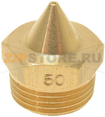 КОНИЧЕСКАЯ ГАЗОВАЯ РАСПЫЛИТЕЛЬНАЯ ФОРСУНКА M17 X 1 Ø 0,50 ММ 