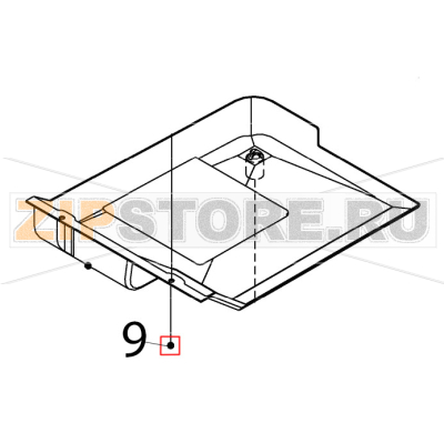 Truss head tapping screw (s-tite) Hoshizaki IM-65NE Truss head tapping screw (s-tite) Hoshizaki IM-65NEЗапчасть на деталировке под номером: 9
