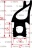 OVEN DOOR GASKET 1470x495 mm
