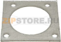 GASKET EXCHANGER 74x74 mm