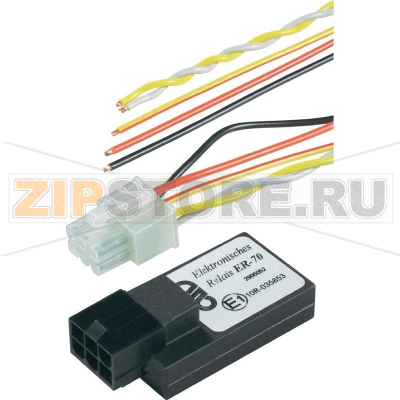 Реле твердотельное 5.8 А, 12 В/DC, 1 шт AIV ER-70 