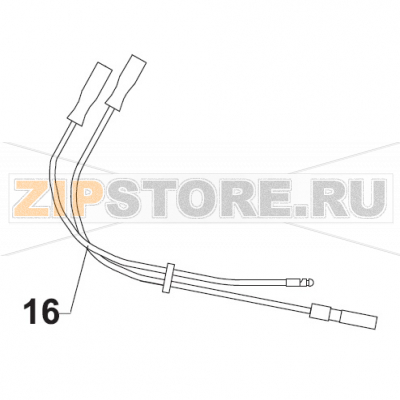 Cable for Microswitch Bear Varimixer AR40 VL-1S                                                             Cable for Microswitch Bear Varimixer AR40 VL-1SЗапчасть на сборочном чертеже под номером: 16Название запчасти на датском&nbsp;языке: Cable for Microswitch Bear Varimixer AR40 VL-1S