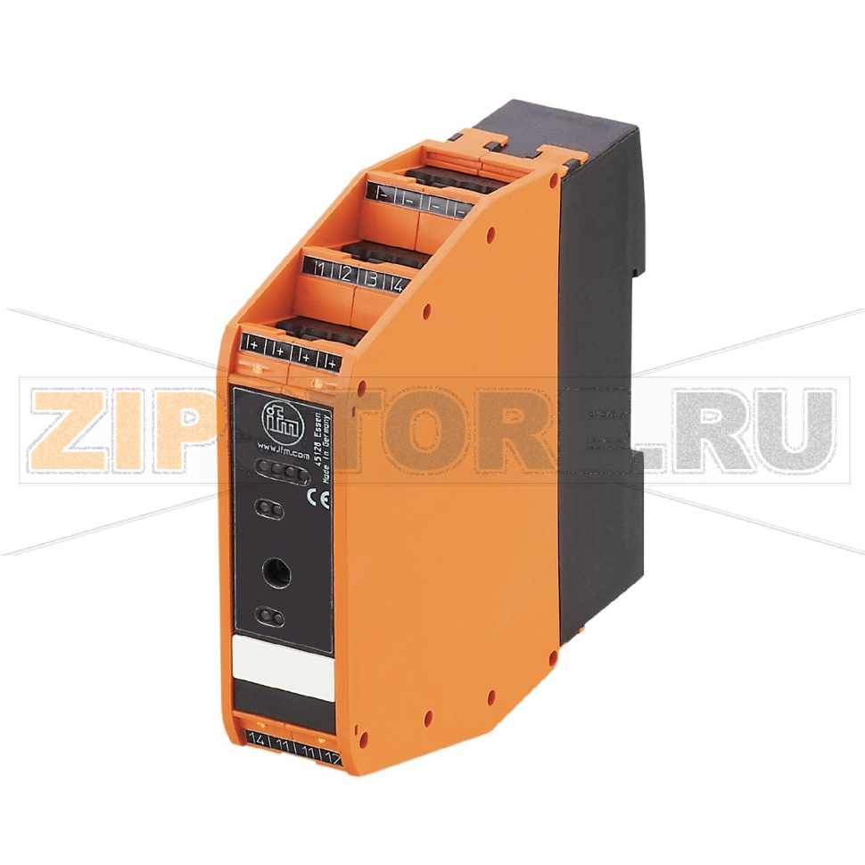 Модуль безопасности для установки в шкаф управления AS-интерфейс IFM AC2255 