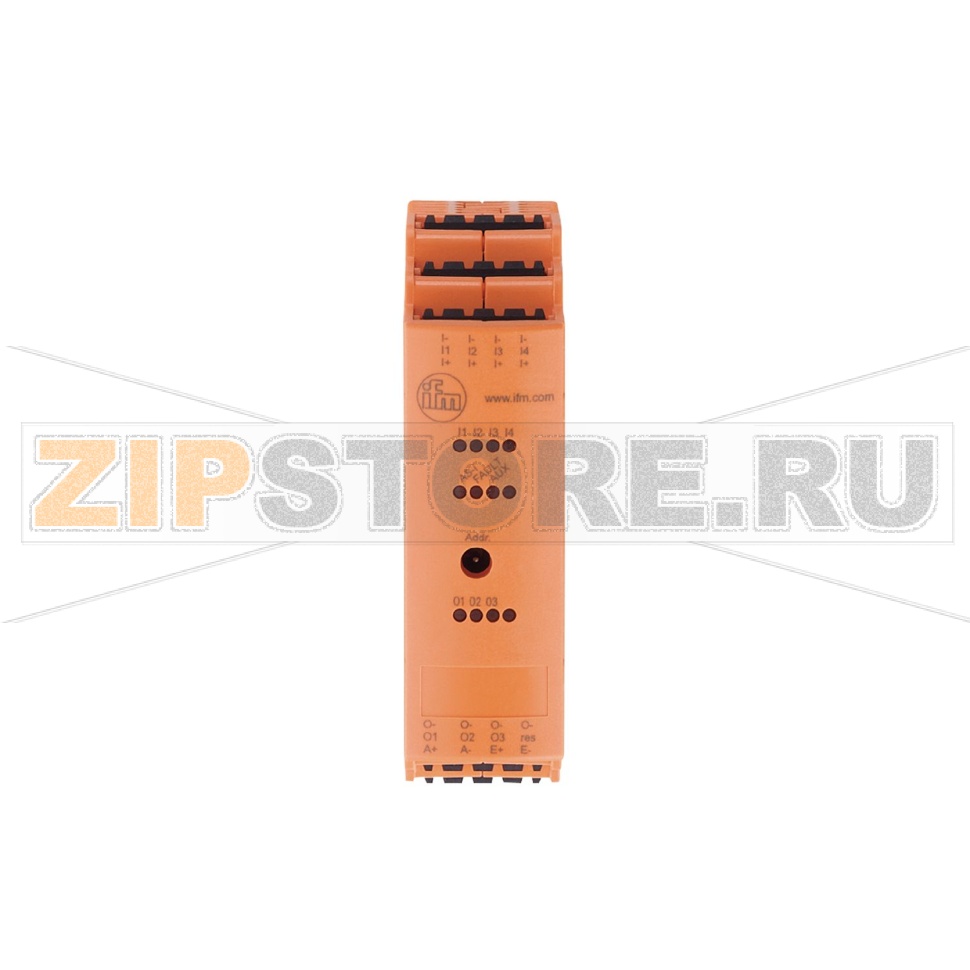 Модуль безопасности для установки в шкаф управления AS-интерфейс IFM AC2255 