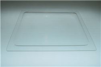 Glass baking tray
