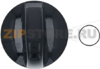 KNOB BLACK S-98 W.OUT/PIN