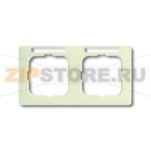 Рамка двухместная ABB 2CKA001754A4095 